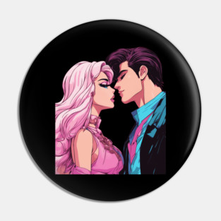 Anime Love is Selfless Pin