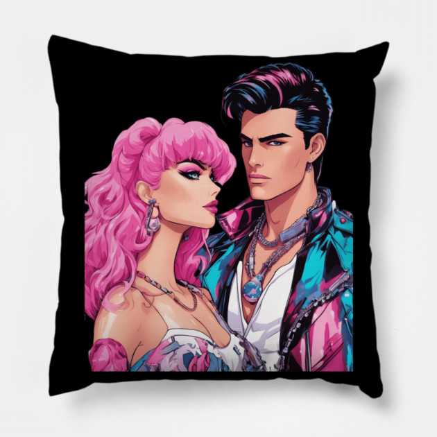 Anime Love is the Light Pillow by animegirlnft