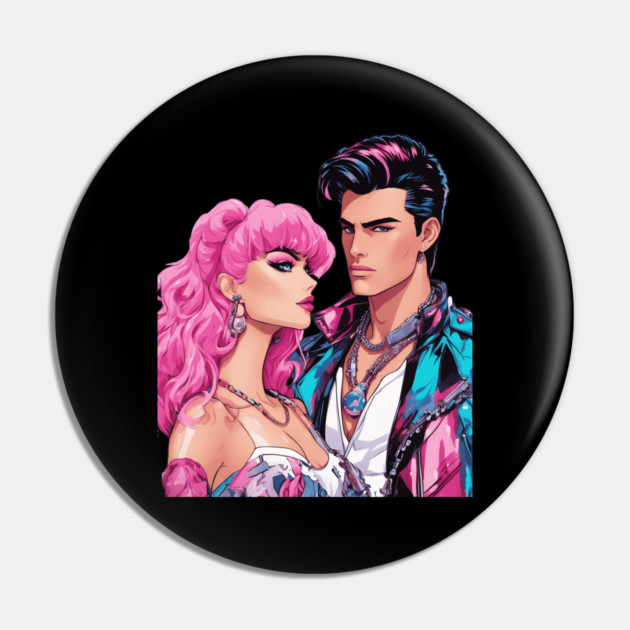 Anime Love is the Light Pin by animegirlnft