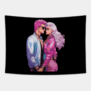 Anime Endless Love Forever Tapestry
