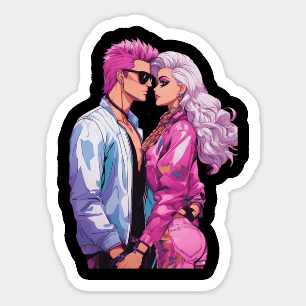 Anime Endless Love Forever Magnet by animegirlnft