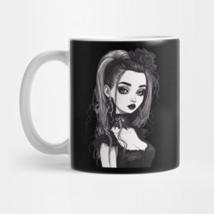 Goth Black is my Happy Color Mug
