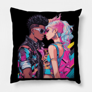 Anime Interracial Love Pillow