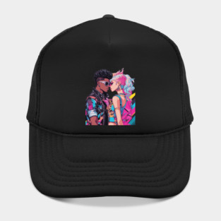 Anime Interracial Love Hat