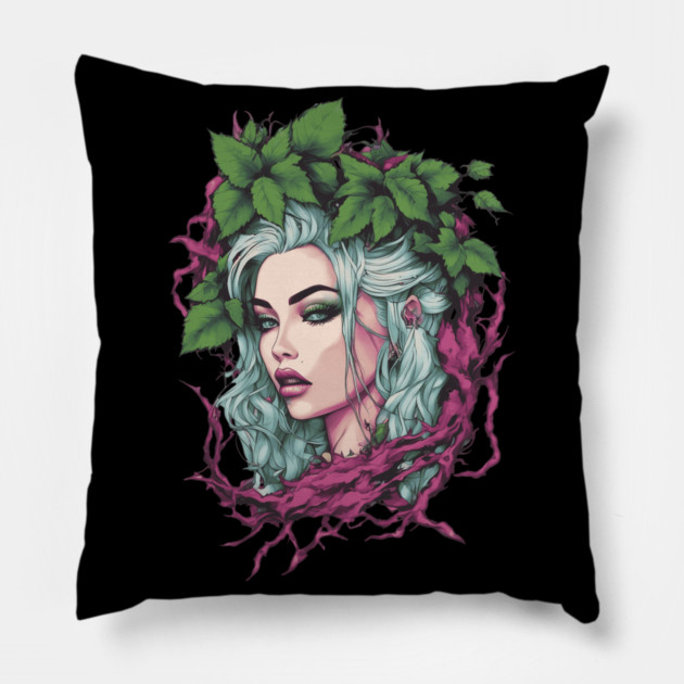Goth Darkness is the Light Pillow by animegirlnft