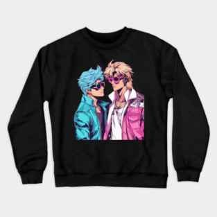 Anime Bromance Anime Crewneck Sweatshirt
