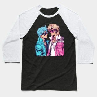 Anime Bromance Anime Baseball T-Shirt