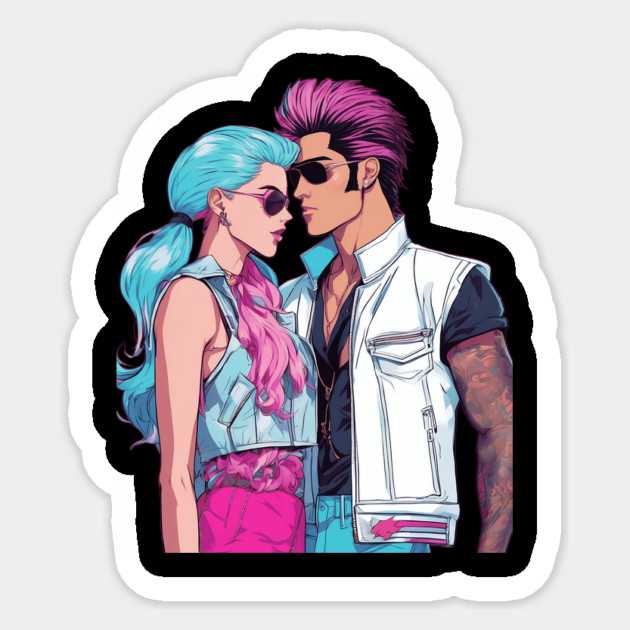 Anime You Complete Me Sticker by animegirlnft