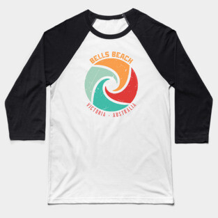 Bells Beach Victoria Australia Baseball T-Shirt