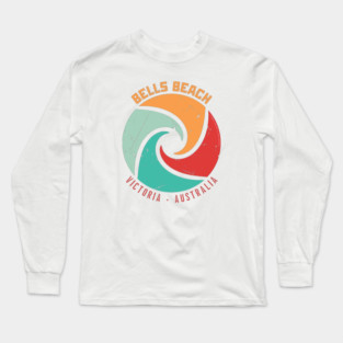 Bells Beach Victoria Australia Long Sleeve T-Shirt