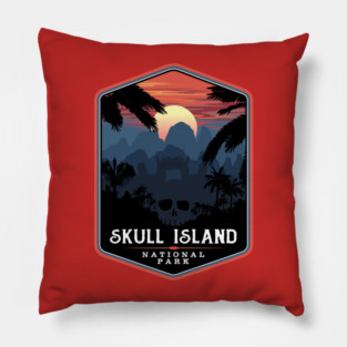 Skull Island National Park Pillow