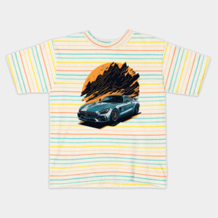 Mercedes AMG GT R Classic Car Kids T-Shirt