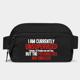 I Am Currently Unsupervised Bag