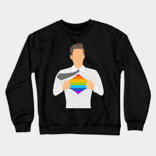 Proud gay Crewneck Sweatshirt