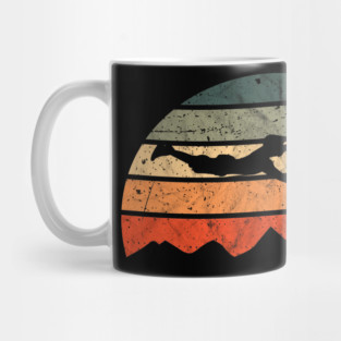 Retro Mountain Bike Cycling Bicycle Downhill MTB Mug