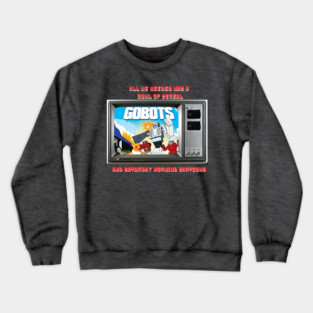 80s cartoons Crewneck Sweatshirt