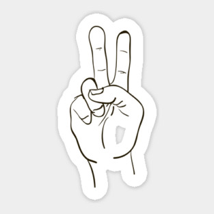 Peace Sticker