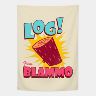 Log From Blammo Tapestry