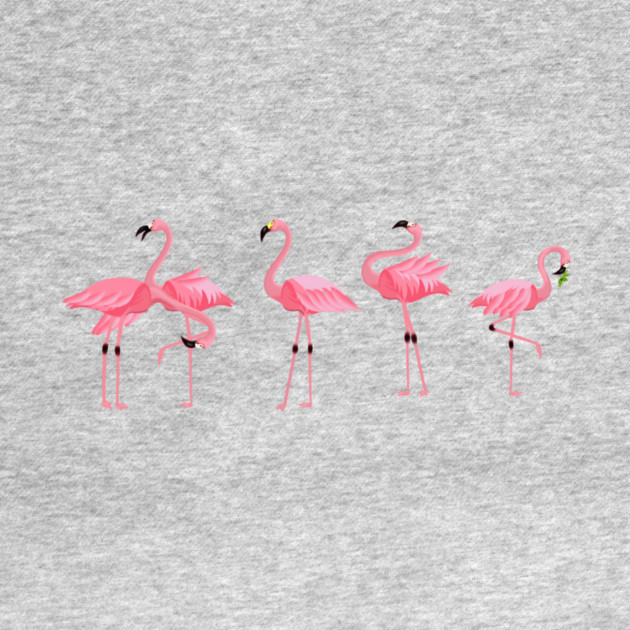 Flamingo Flock by logiamerch