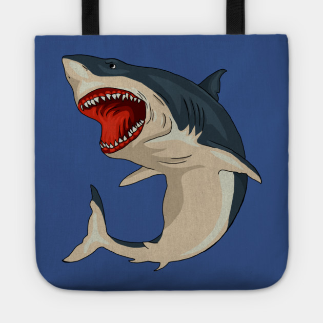 Great White Shark Tote by logiamerch