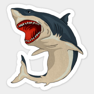 Great White Shark Sticker