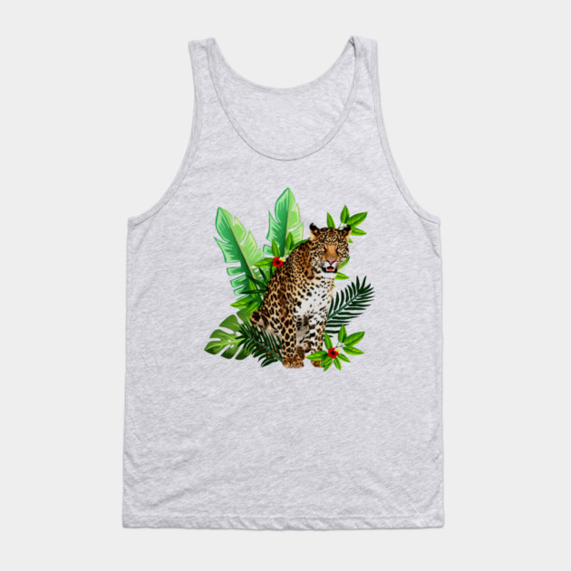 Leopard Tropical Tank Top by logiamerch