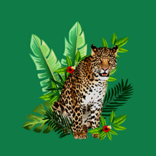 Leopard Tropical T-Shirt