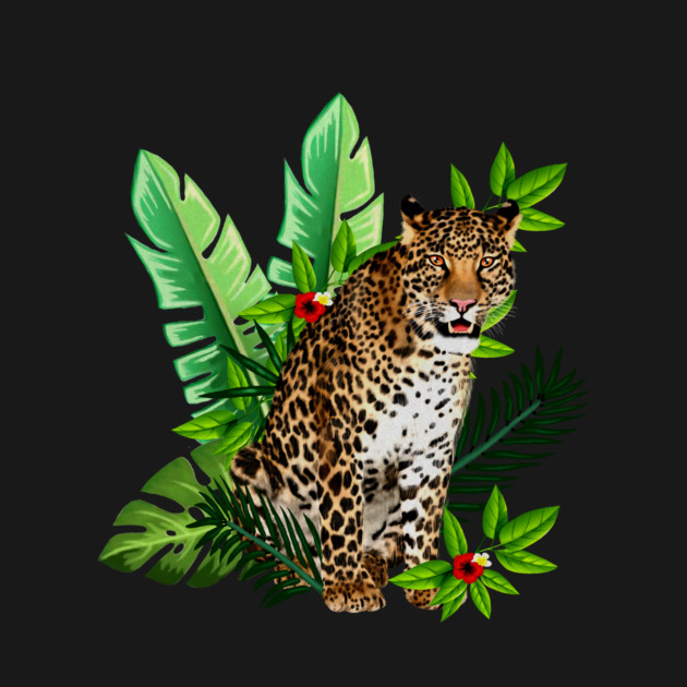 Leopard Tropical by logiamerch