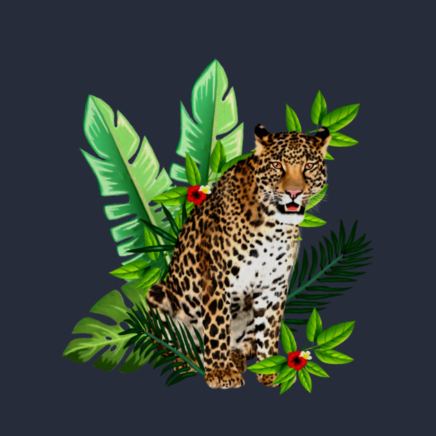 Leopard Tropical by logiamerch