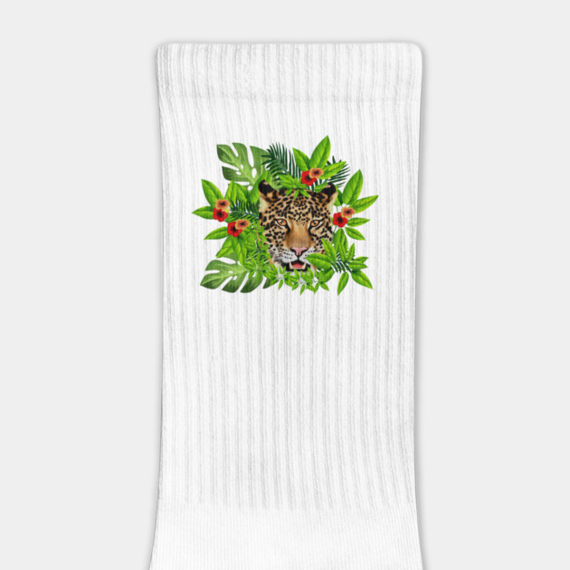 Leopard Face Tropical by logiamerch