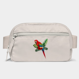 Parrot Floral Tropical Bag