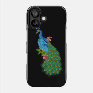 Peacock Tropical Phone Case