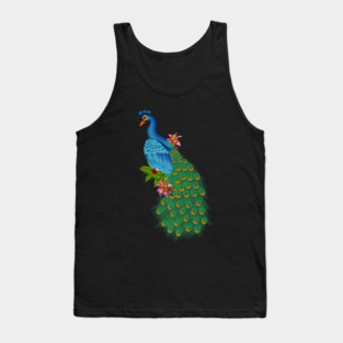Peacock Tropical Tank Top