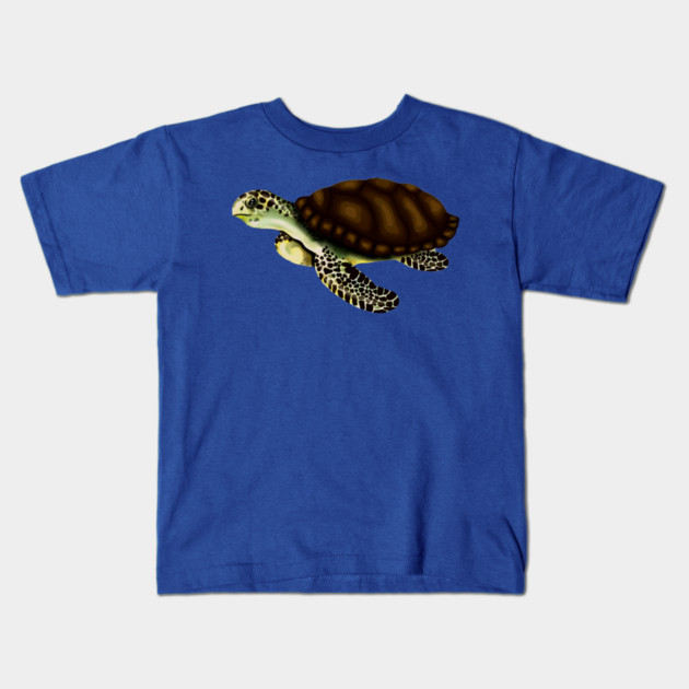 Sea Turtle Kids T-Shirt by logiamerch