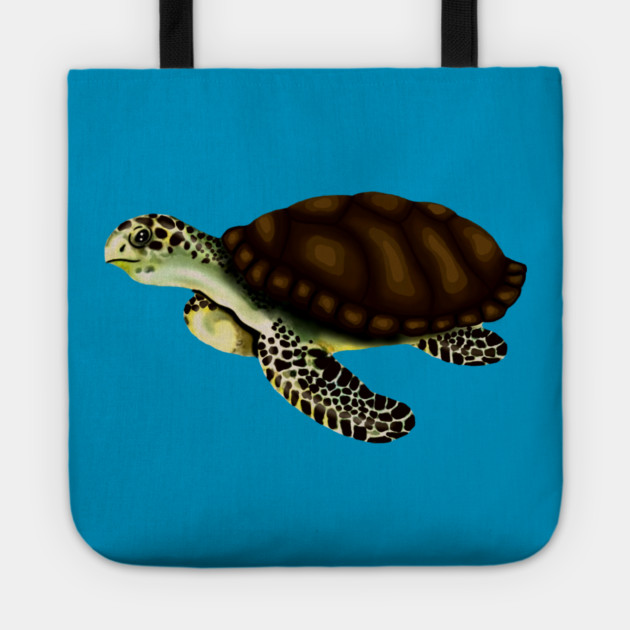 Sea Turtle Tote by logiamerch