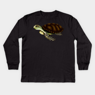 Sea Turtle Kids Long Sleeve T-Shirt
