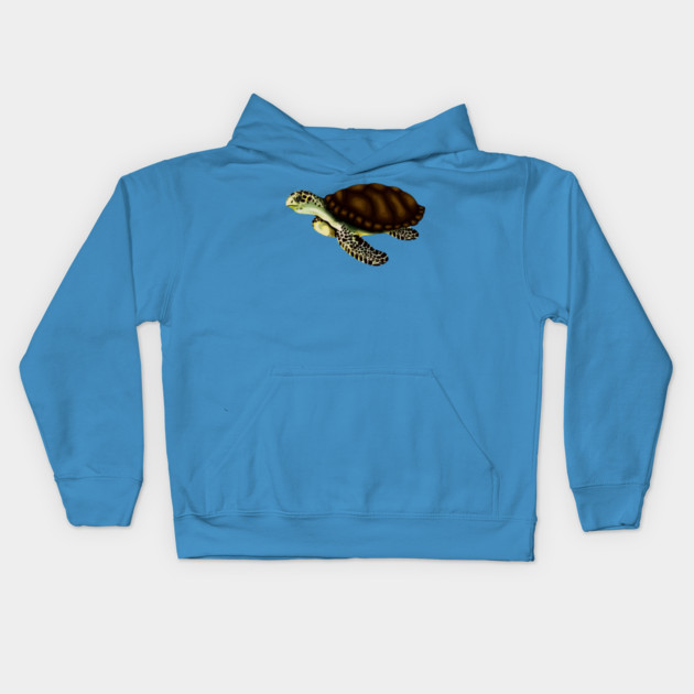 Sea Turtle Kids Hoodie by logiamerch