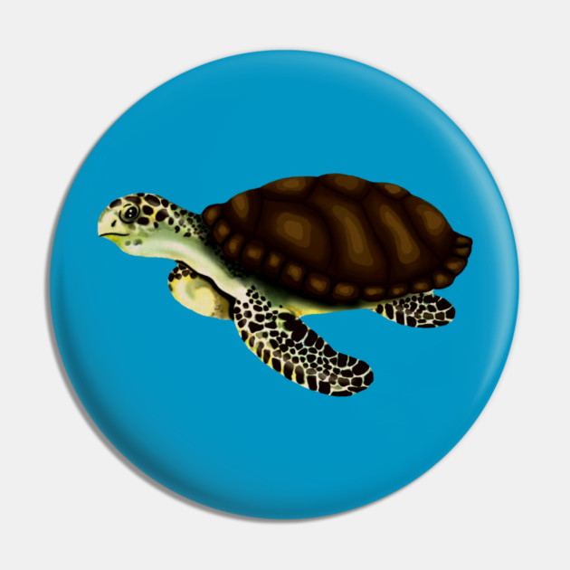 Sea Turtle Pin by logiamerch