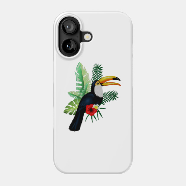 Toucan Bird Tropical Phone Case by logiamerch