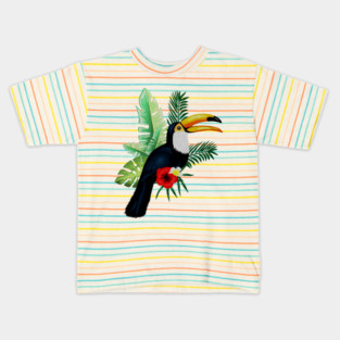 Toucan Bird Tropical Kids T-Shirt