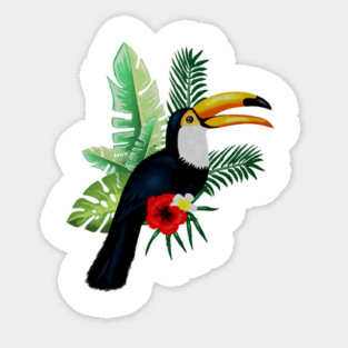 Toucan Bird Tropical Sticker