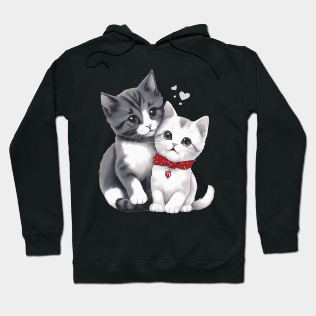 Baby American Shorthair Cat Hoodie by animegirlnft
