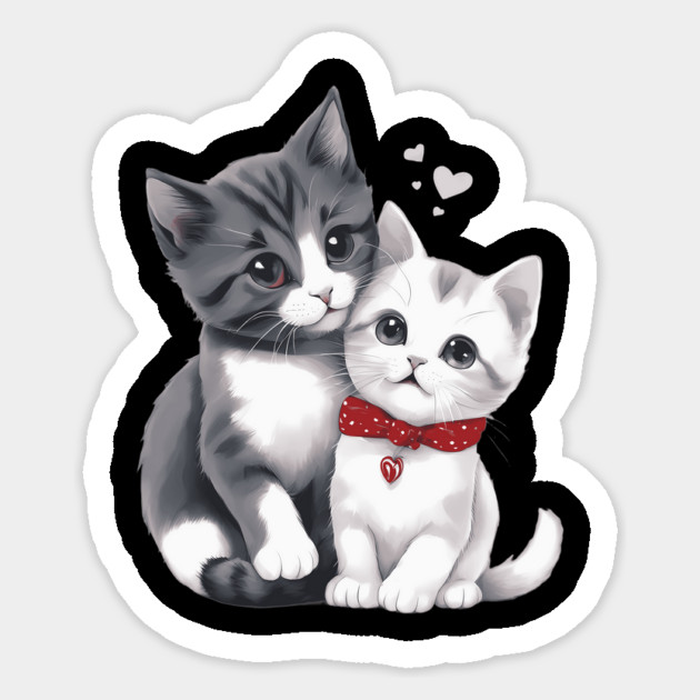 Baby American Shorthair Cat Sticker by animegirlnft
