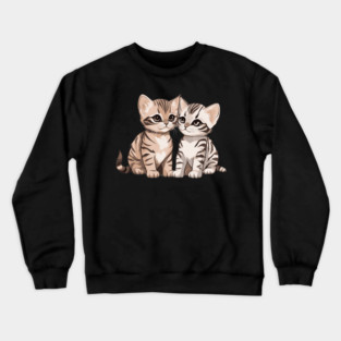 Baby Bengal Cat Crewneck Sweatshirt