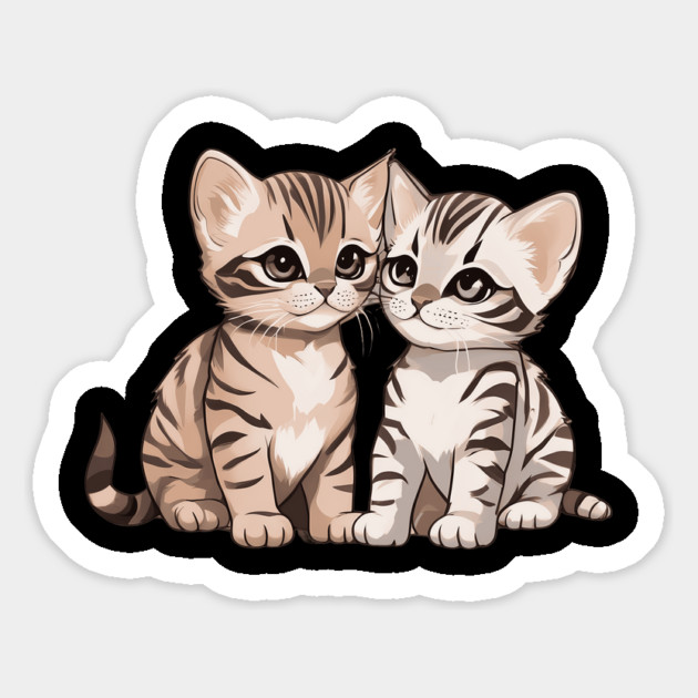 Baby Bengal Cat Magnet by animegirlnft
