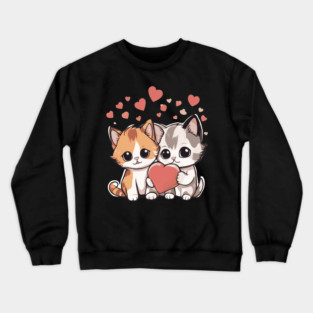 Calico Kitten Crewneck Sweatshirt