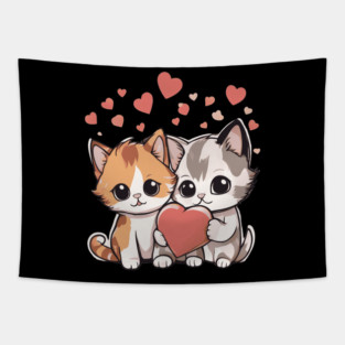 Calico Kitten Tapestry