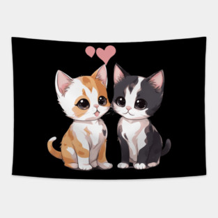 Baby Calico Cat Tapestry