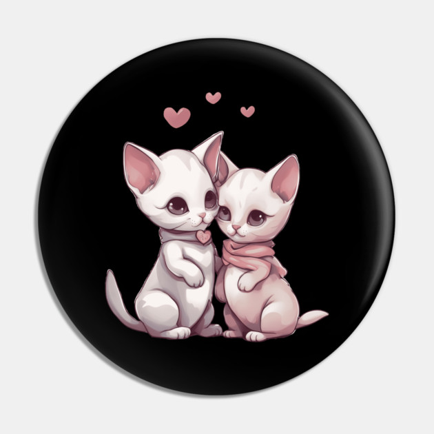 Hairless Kitten Pin by animegirlnft