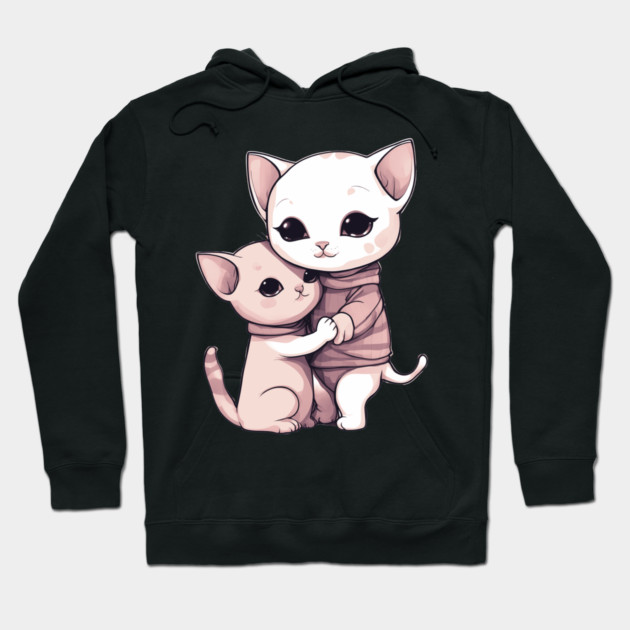 Cute Hairless Cat Hoodie by animegirlnft